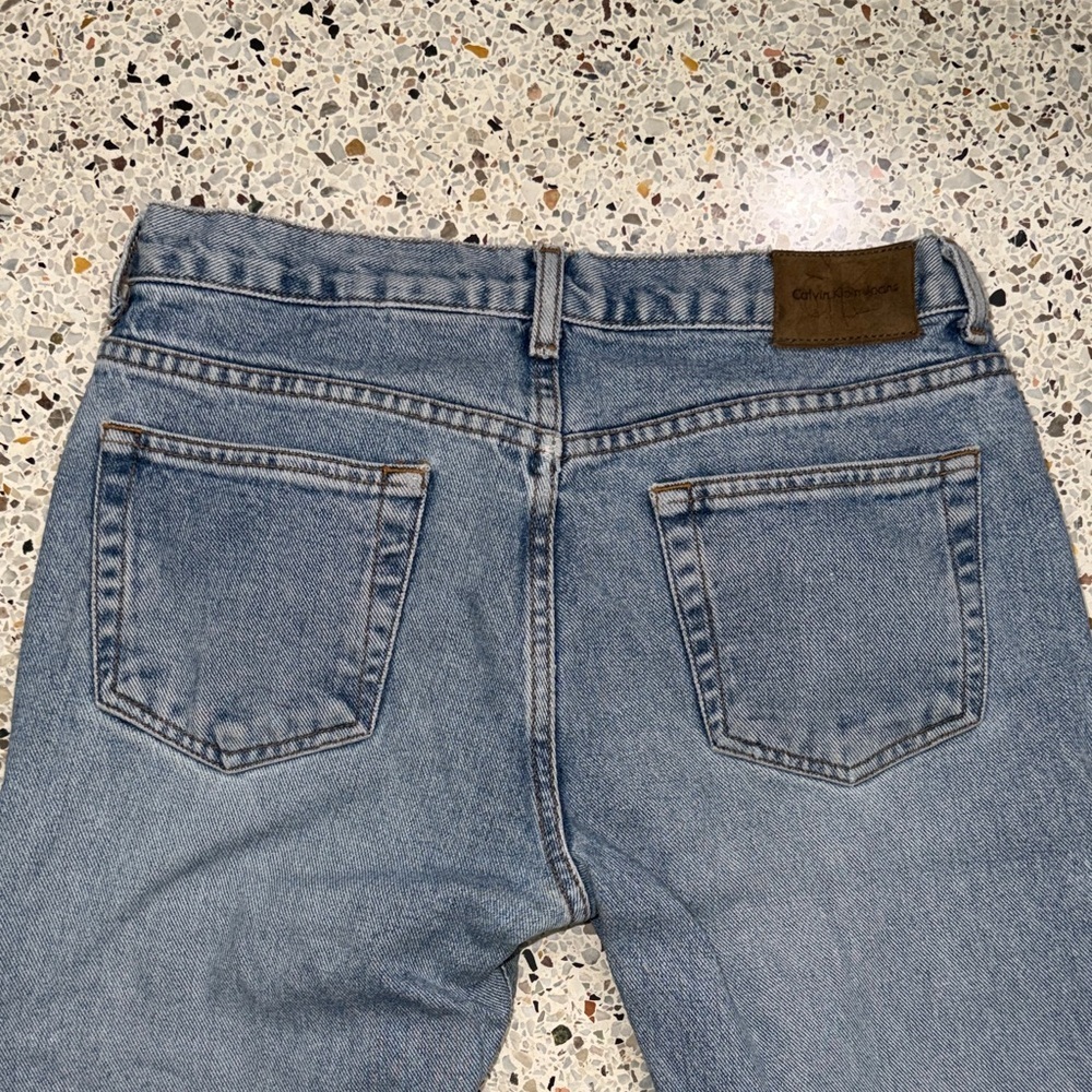 CK Calvin Klein Jeans 90’s denim juniors 7 100% cotton vintage